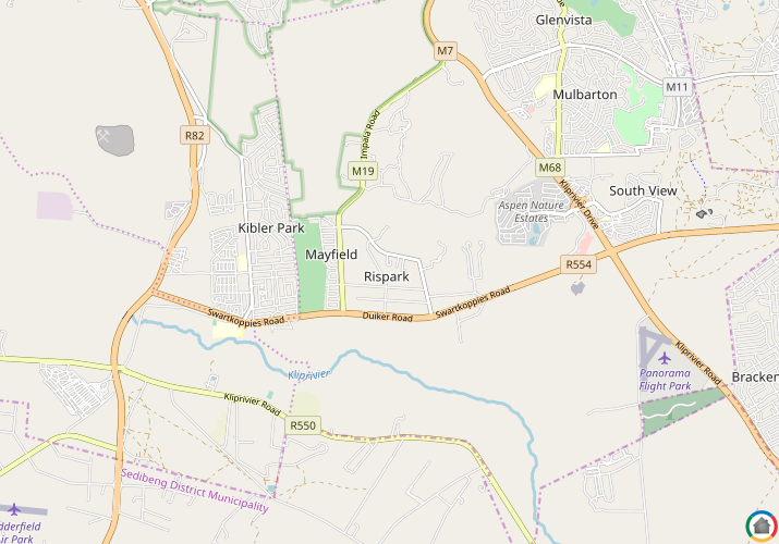 Map location of Rispark